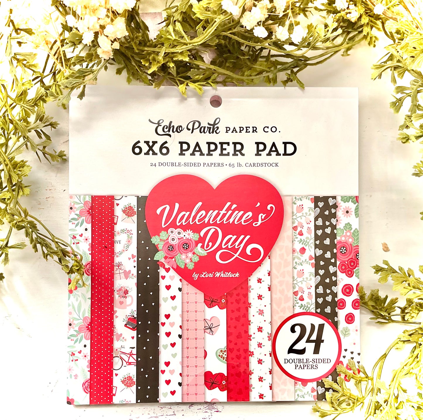 Valentines 6X6 Paper Pad