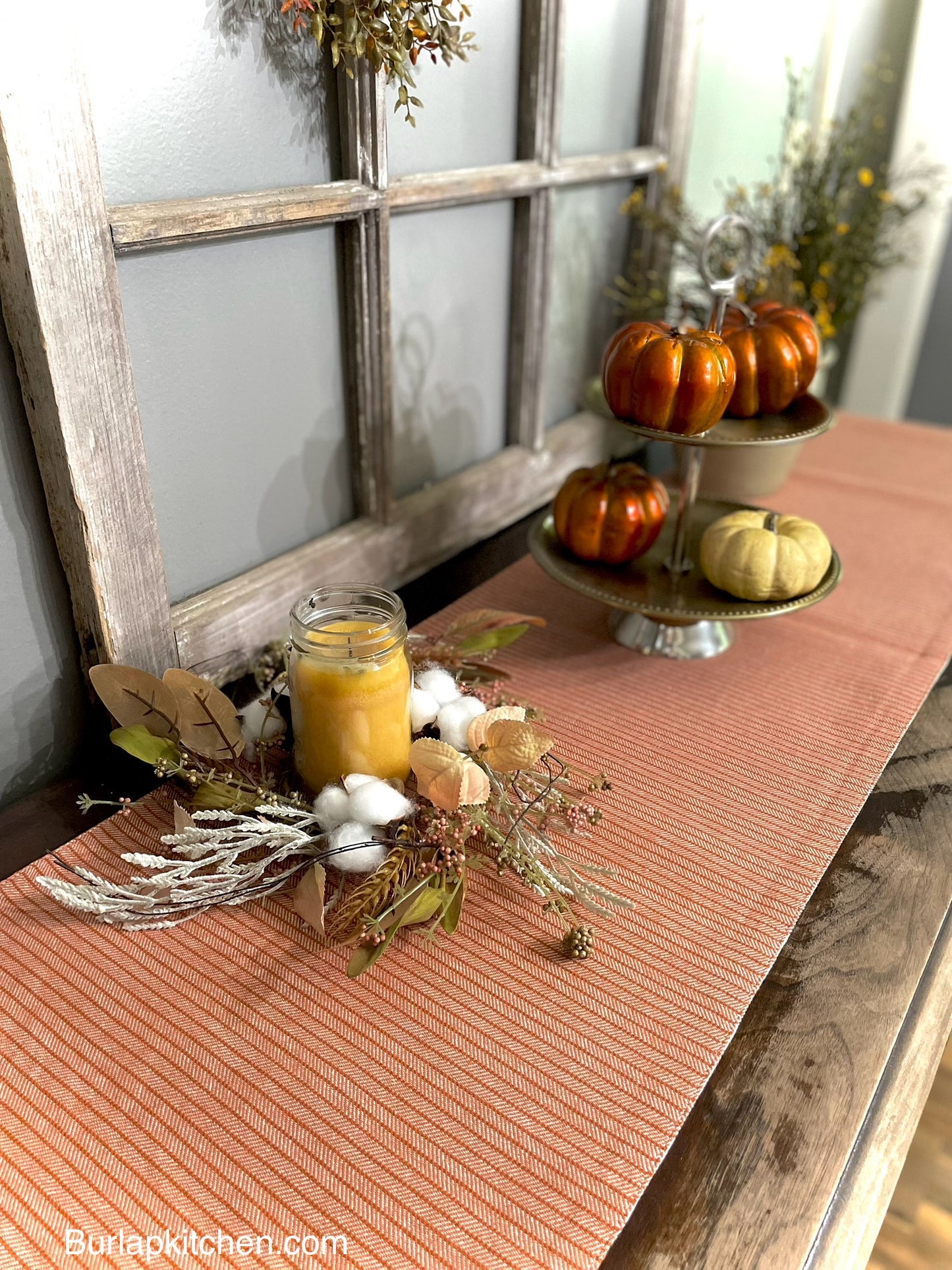 (F) Reversible Fall Table Runner