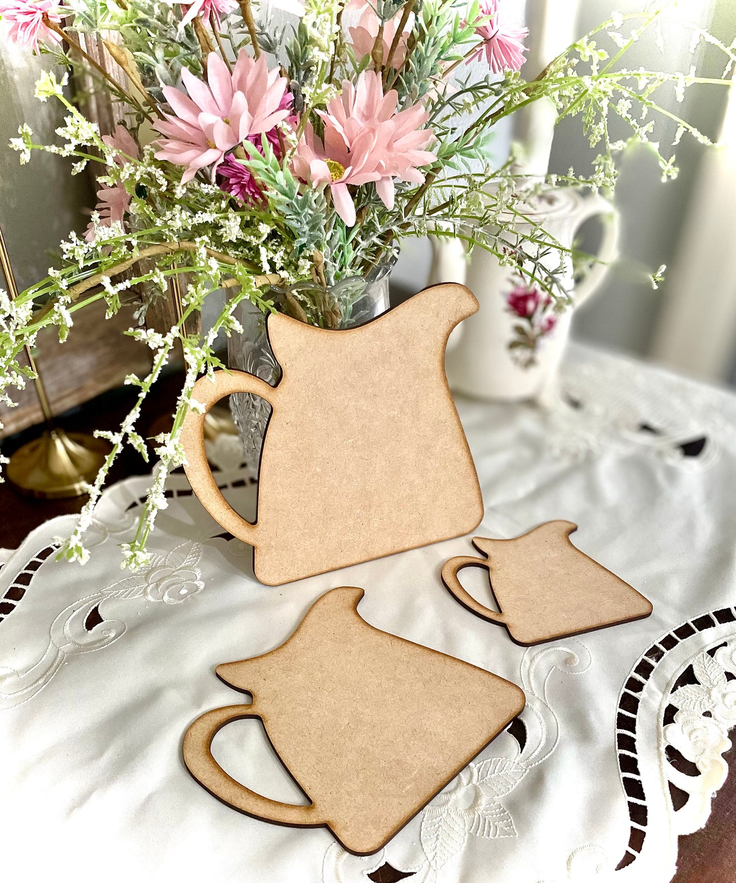 DIY Pitcher Cutouts, Set of 3