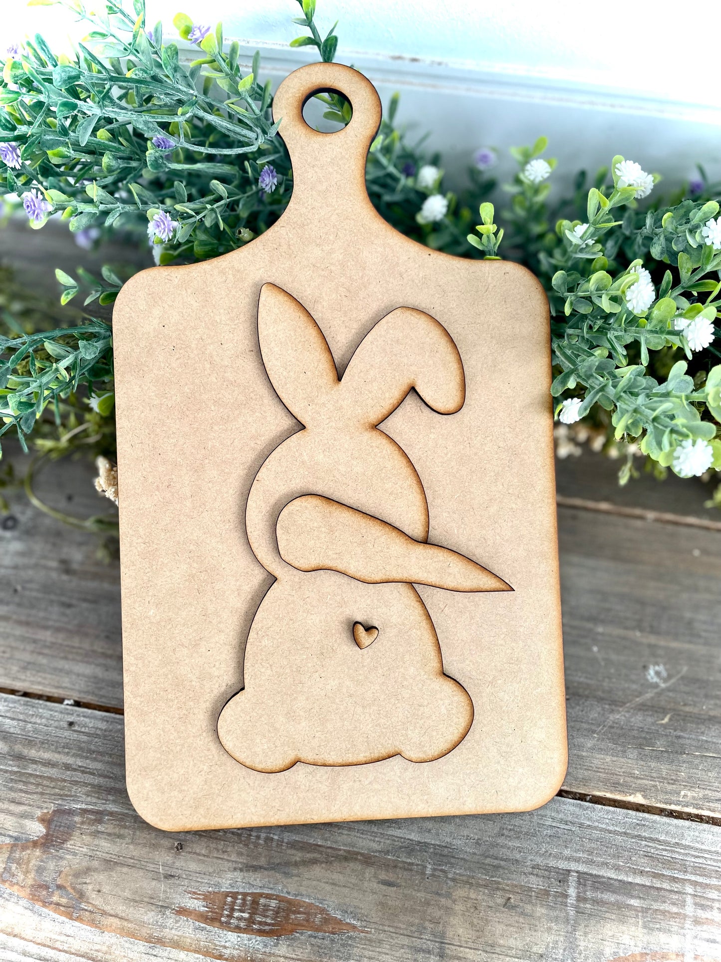 Bunny Cutting Board - DIY Craft Kit