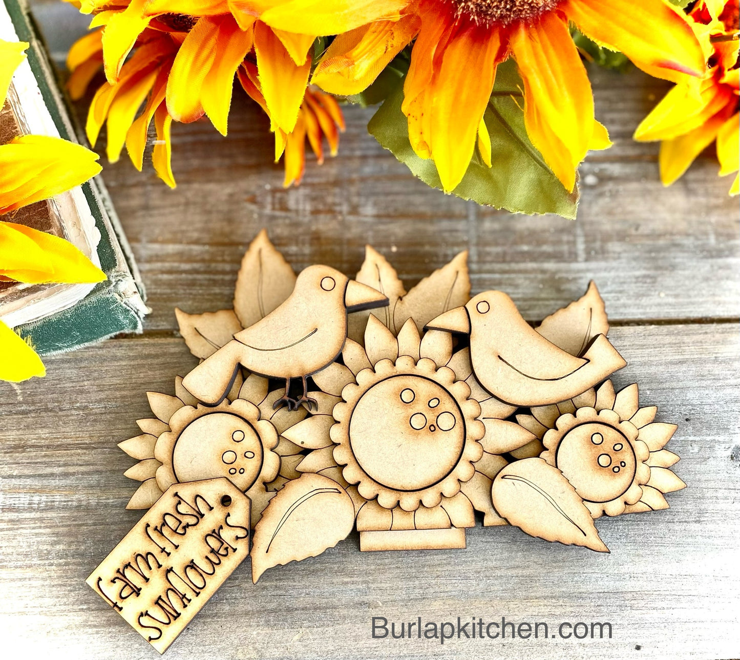 Fall Insert for Interchangeable Basket - INSERT ONLY (DIY Craft Kit)