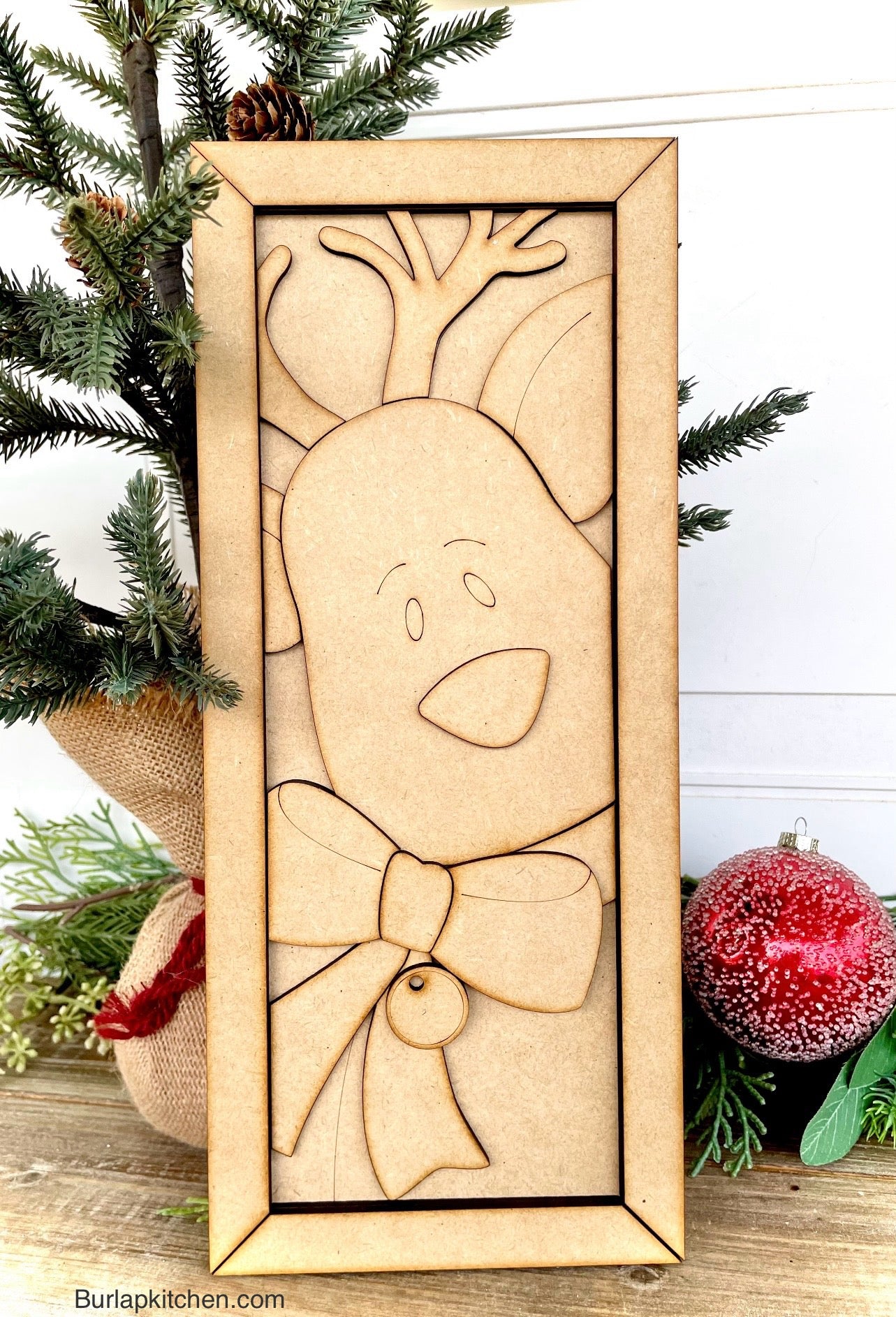 Merry Monday Reindeer Frame DIY Craft Kit