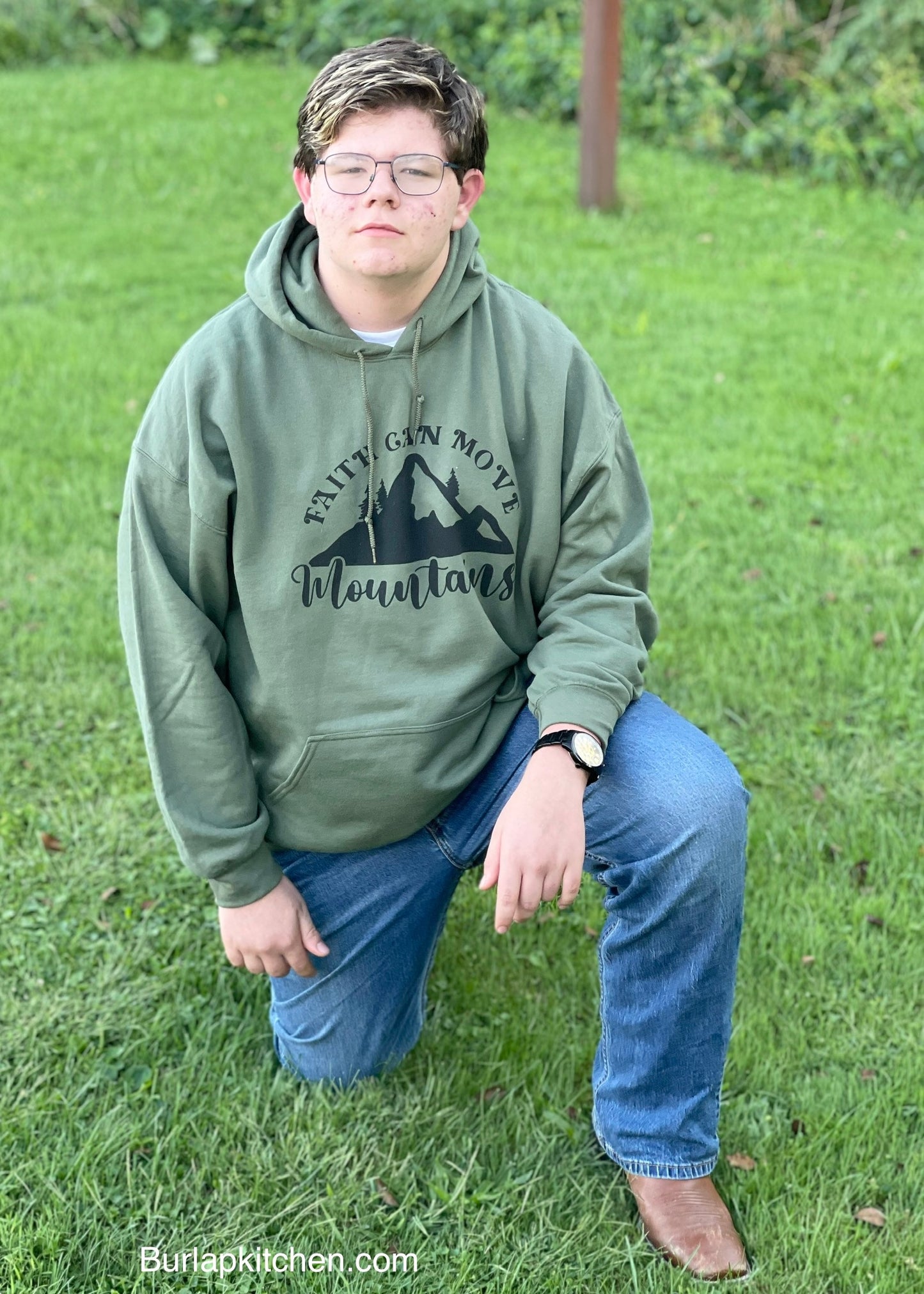 Faith Can Move Mountains Hoodie