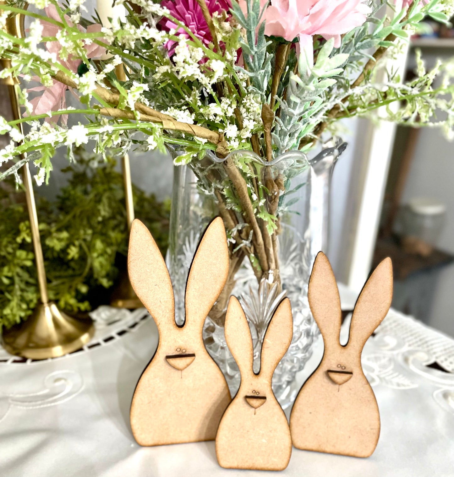 (CK) Mini Bunnies - Blank Cutouts