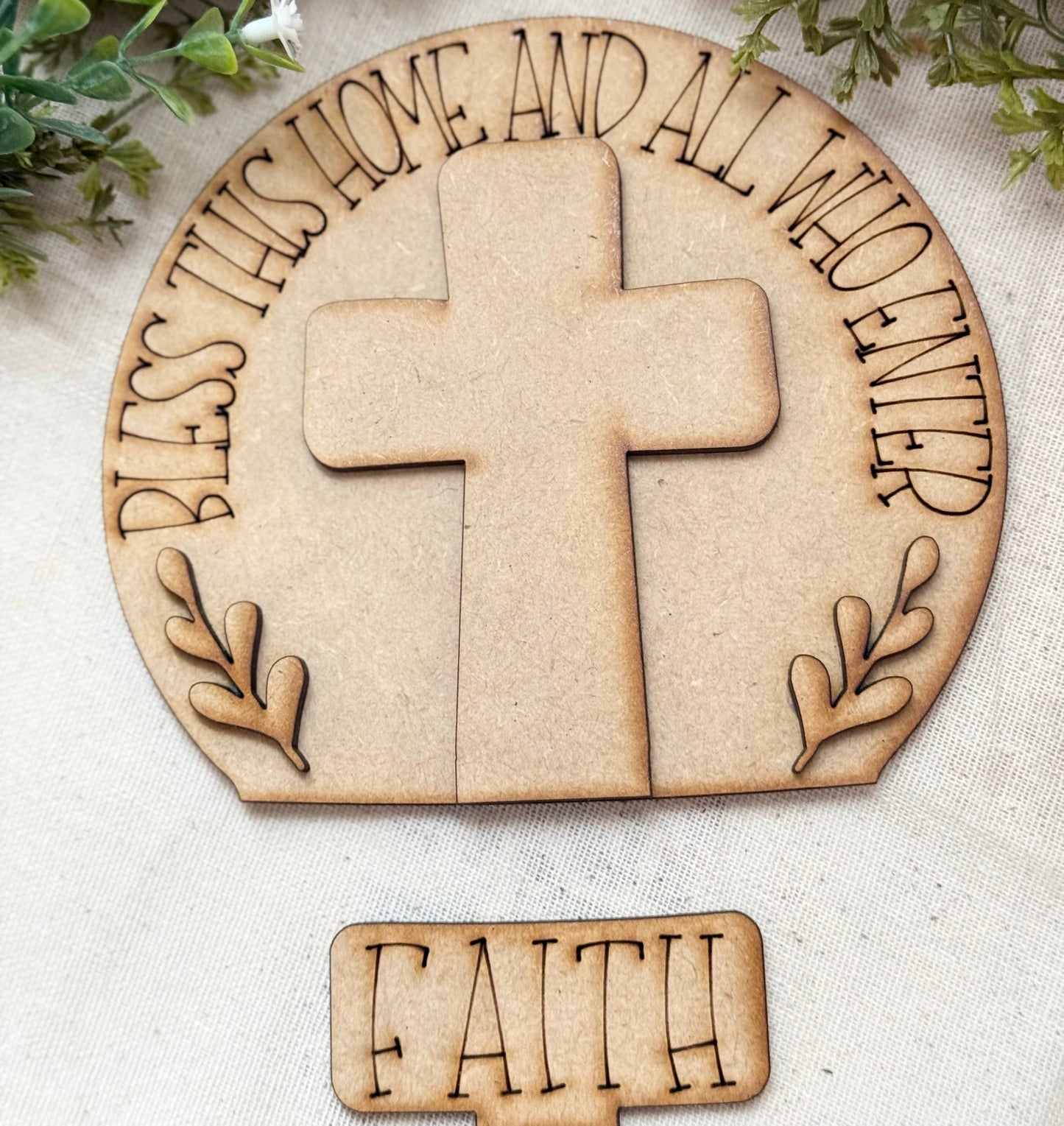 Bless this Home Snow INSERT ONLY For Snow Globe (snow globe must be purchased separately)