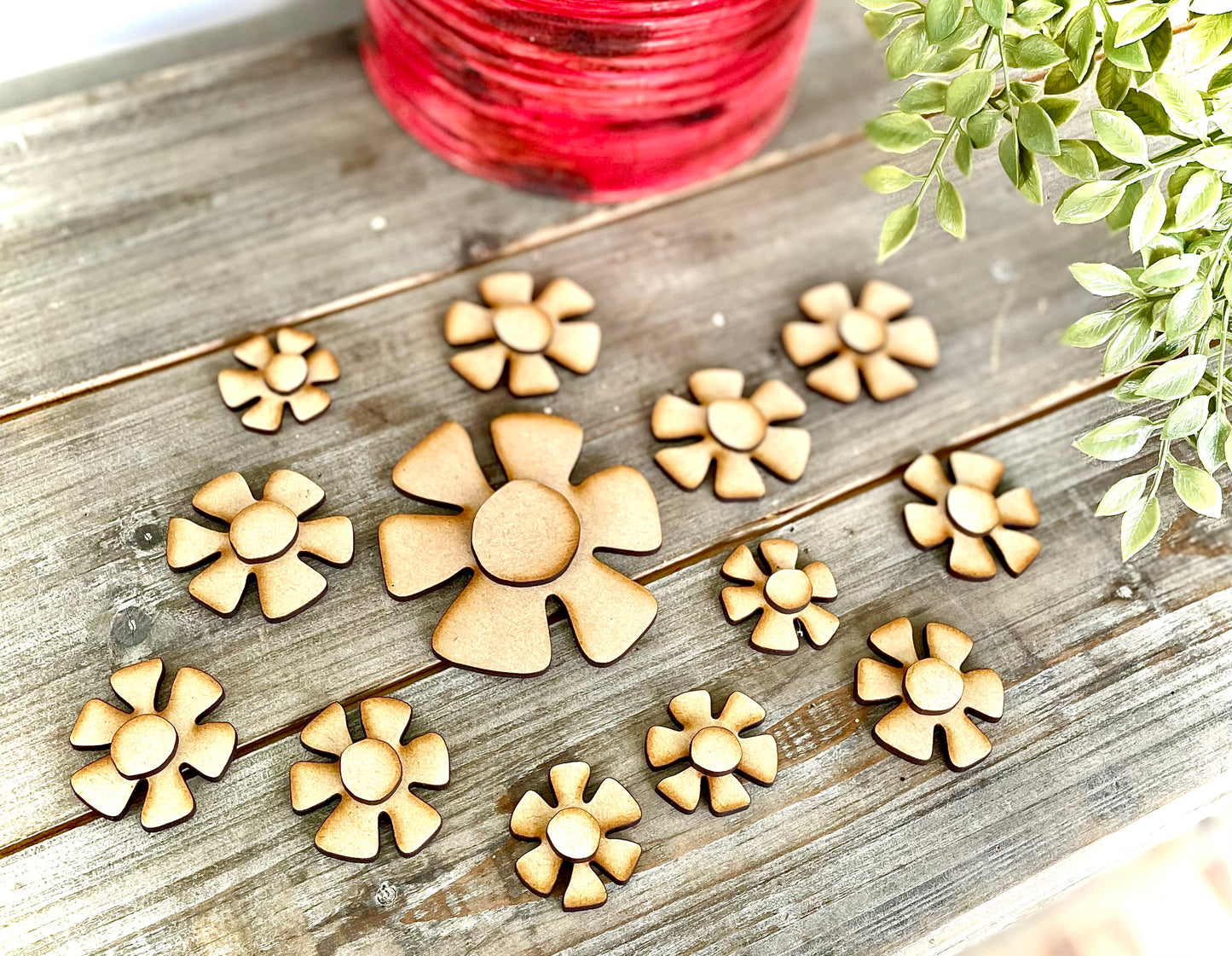 Daisy Blanks for Crafting