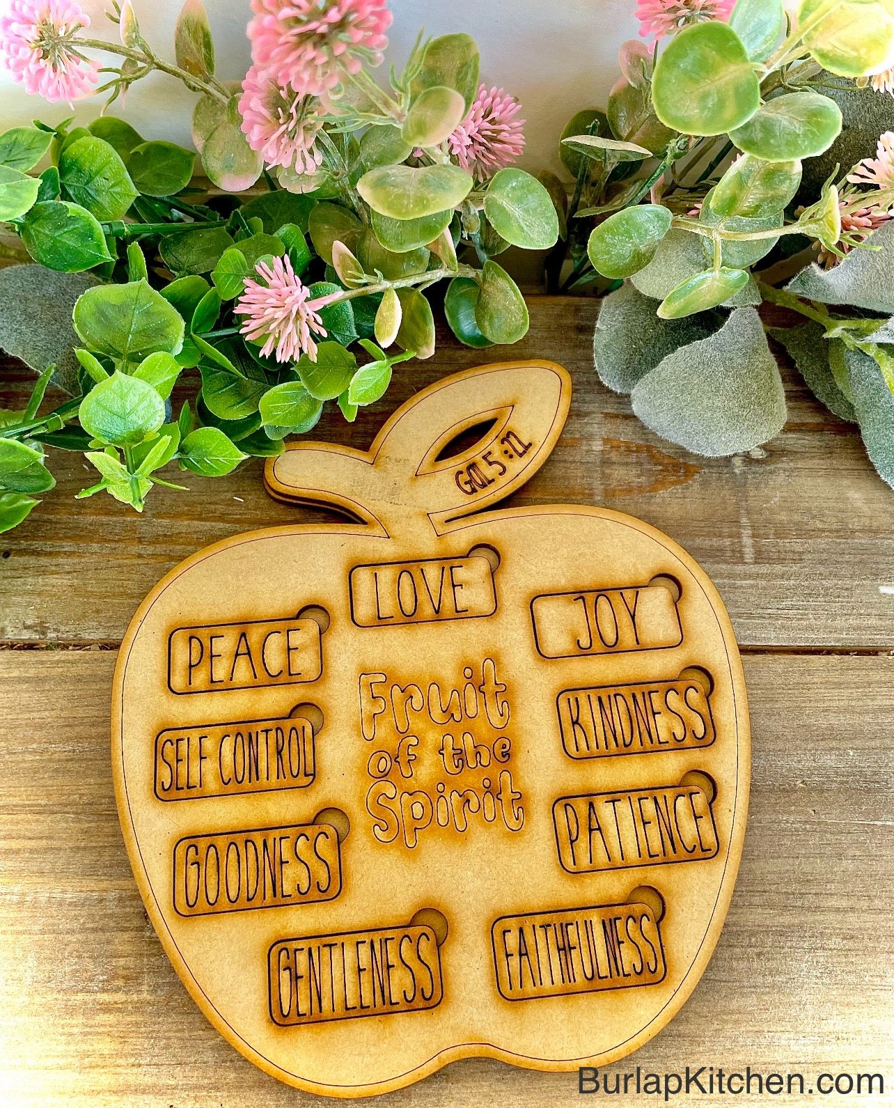 Fruits of The Spirit Puzzle - DIY Craft Kit