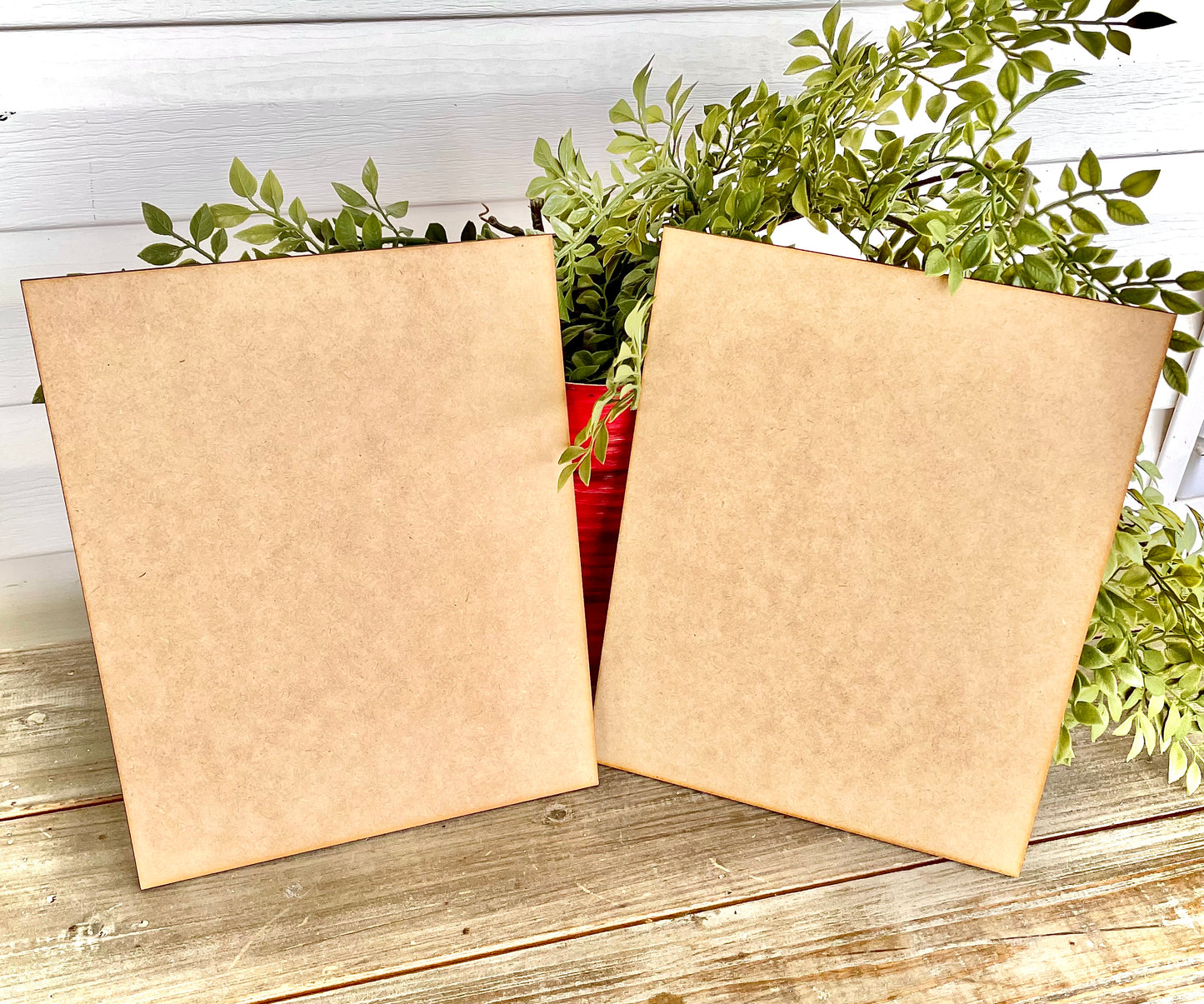 Large Rectangle Blanks for Crafting, Set of 2