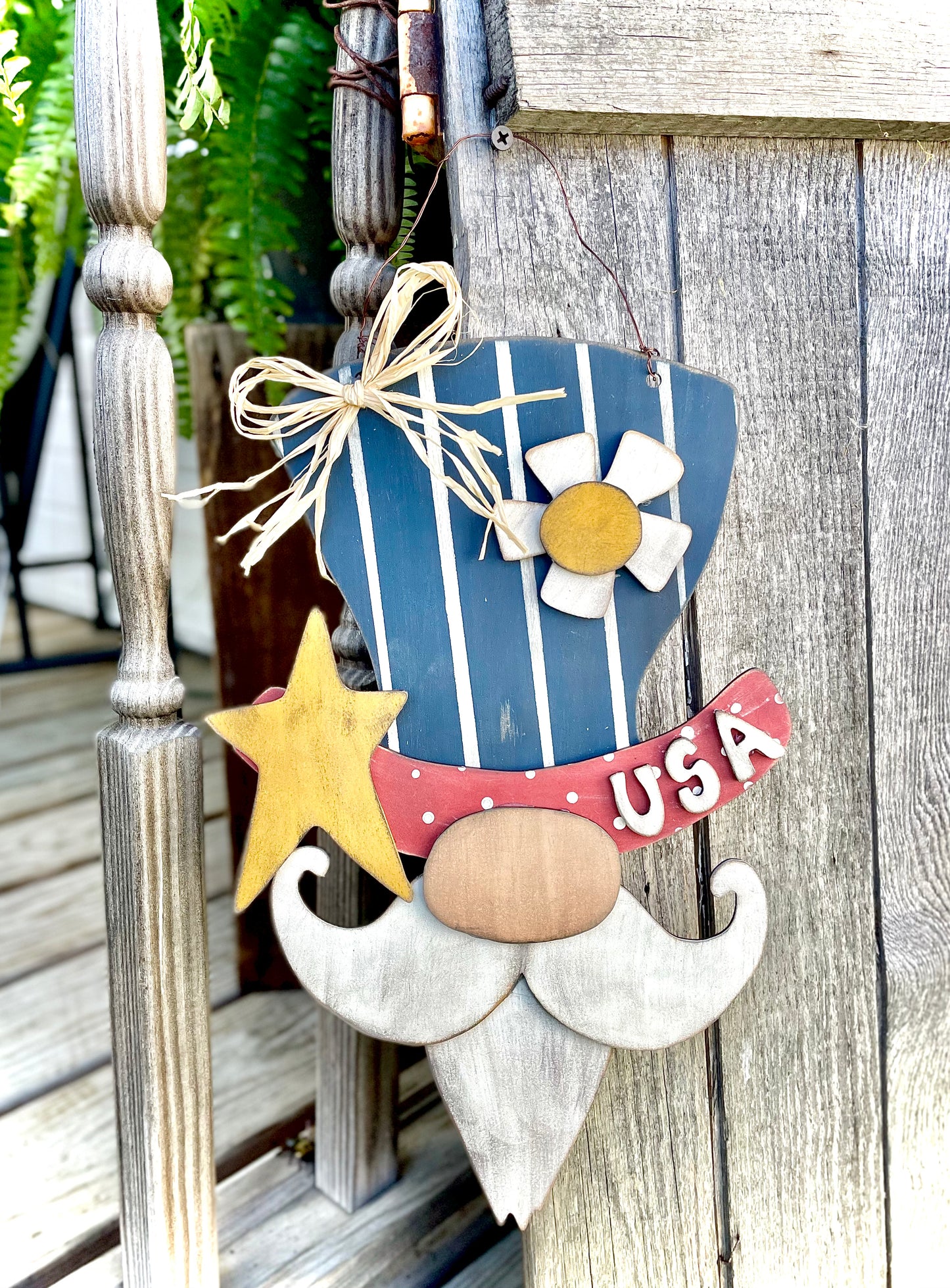 (CK) DIY Whimsical Uncle Sam Hanger