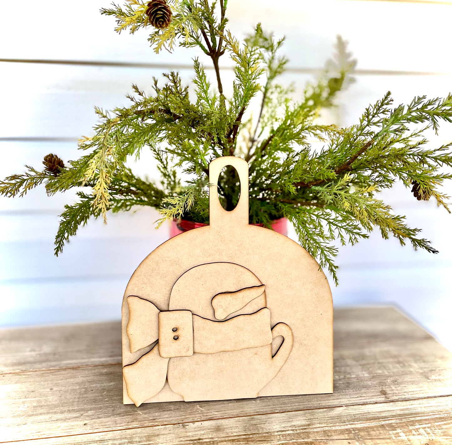 Merry Monday Snowman Mug with Cutting Board