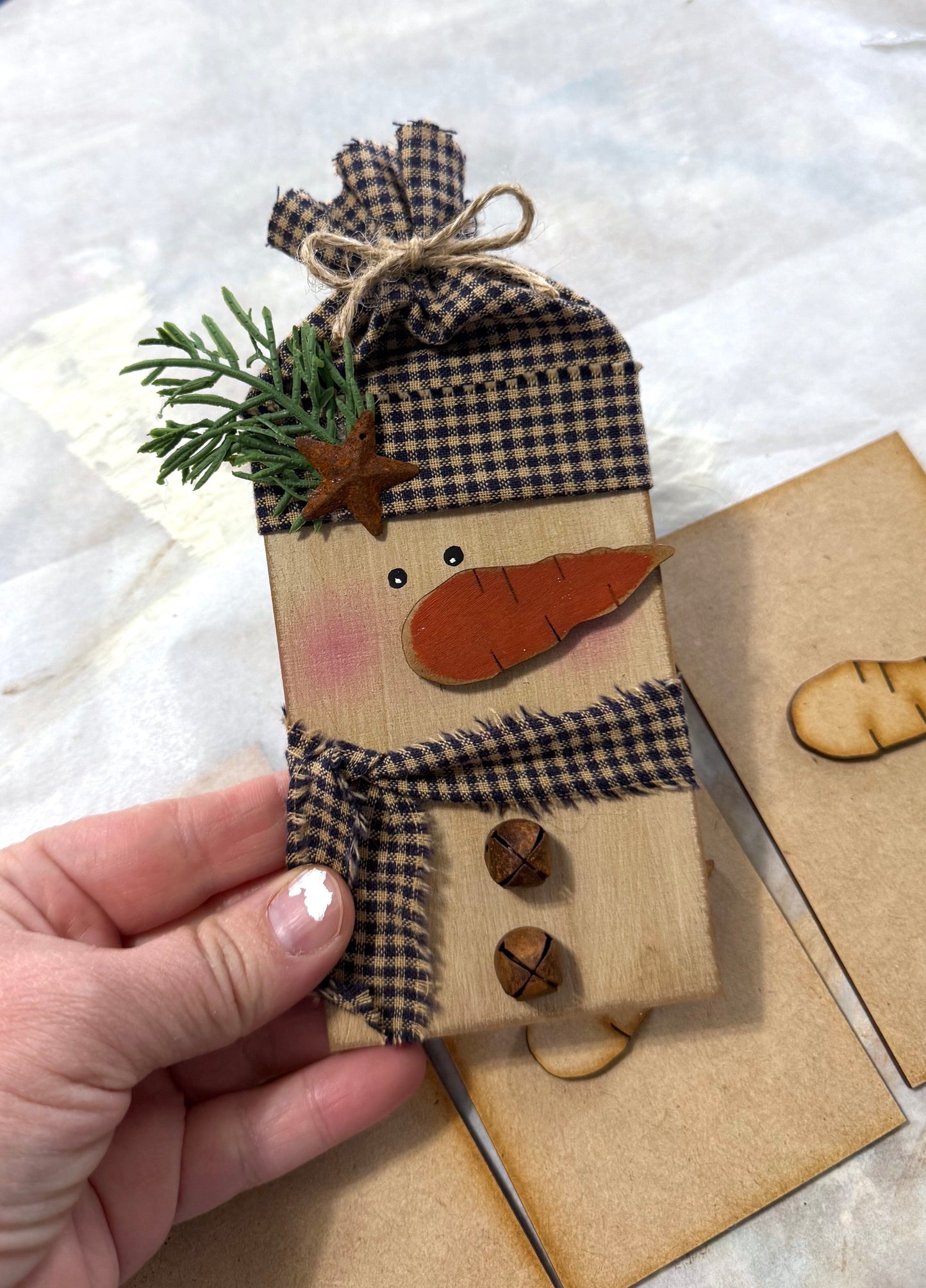 (CK) Snowman Craft Kit (Set of 3)