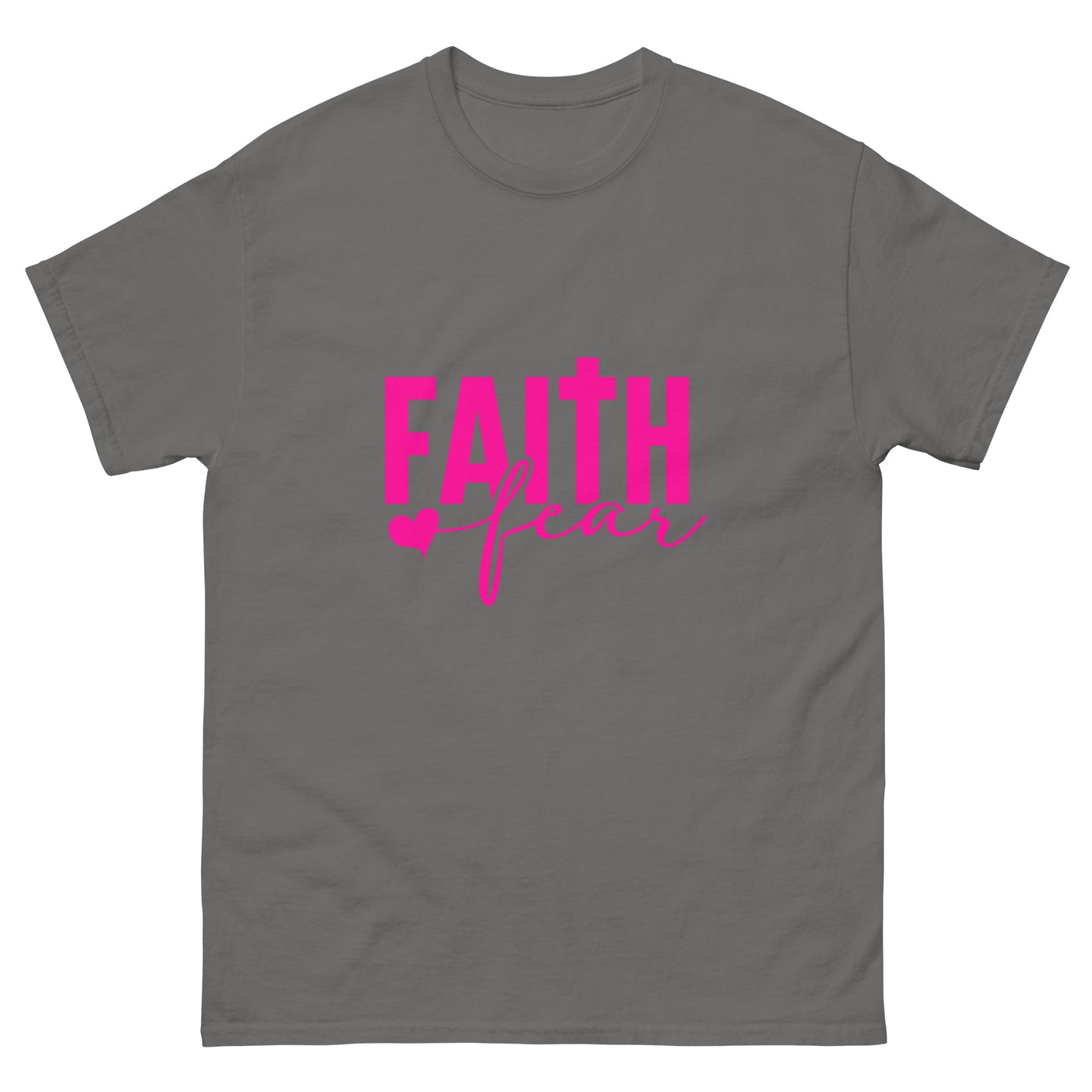 Faith over Fear Graphic Tee: Gildan