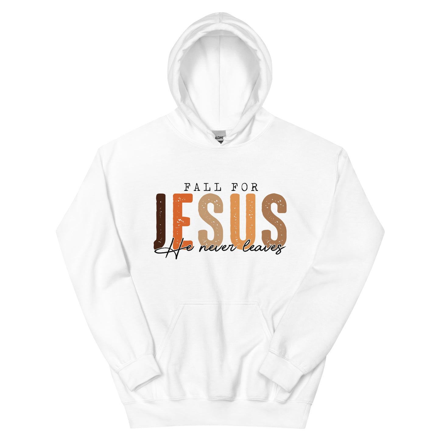 Fall for Jesus Hoodie - Gildan