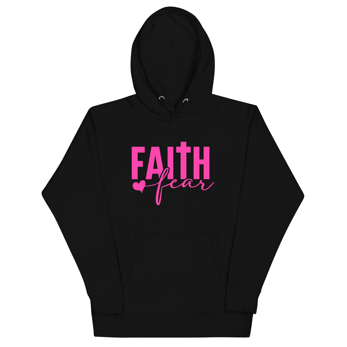 Faith over Fear Hoodie ( Cotton Heritage)