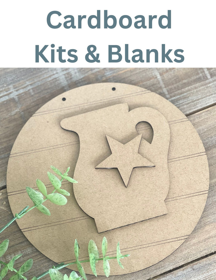 Cardboard kits & blanks