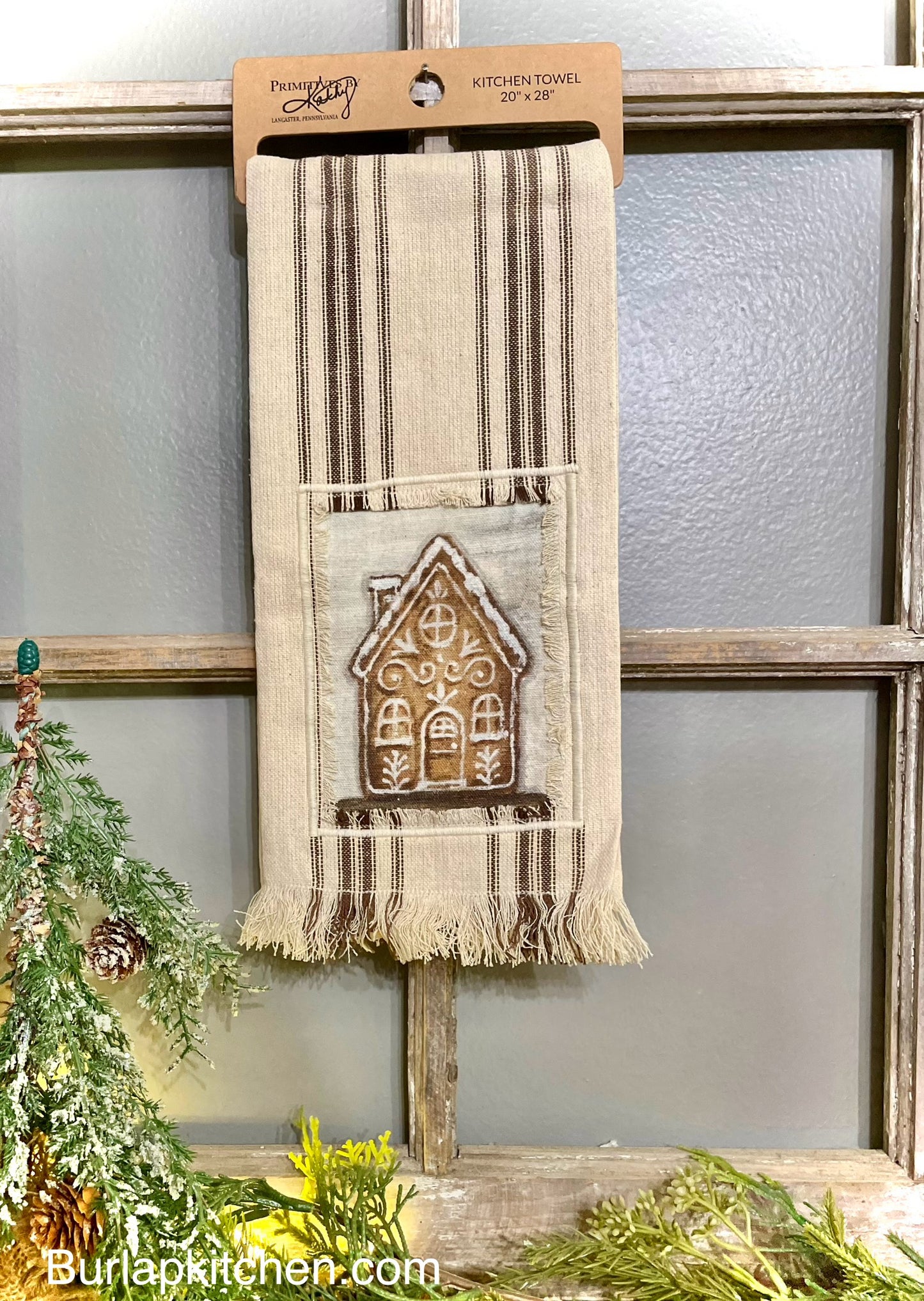 Gingerbread House Kitchen Towel