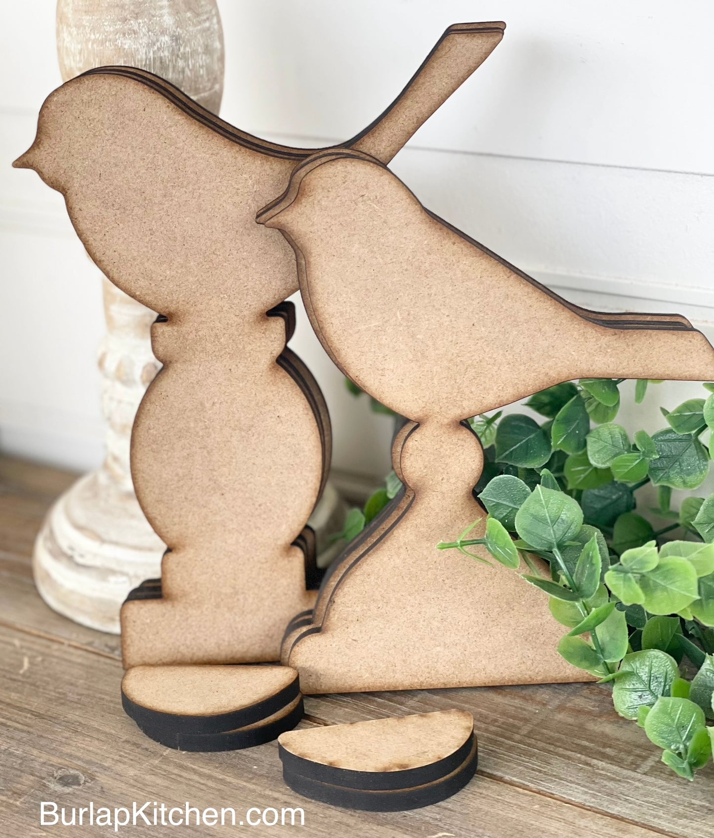 (CK) Farmhouse Pedestal Sparrows - Craft Kit