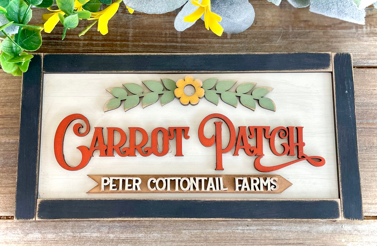 (CK) DIY Carrot Patch Sign - Craft Kit