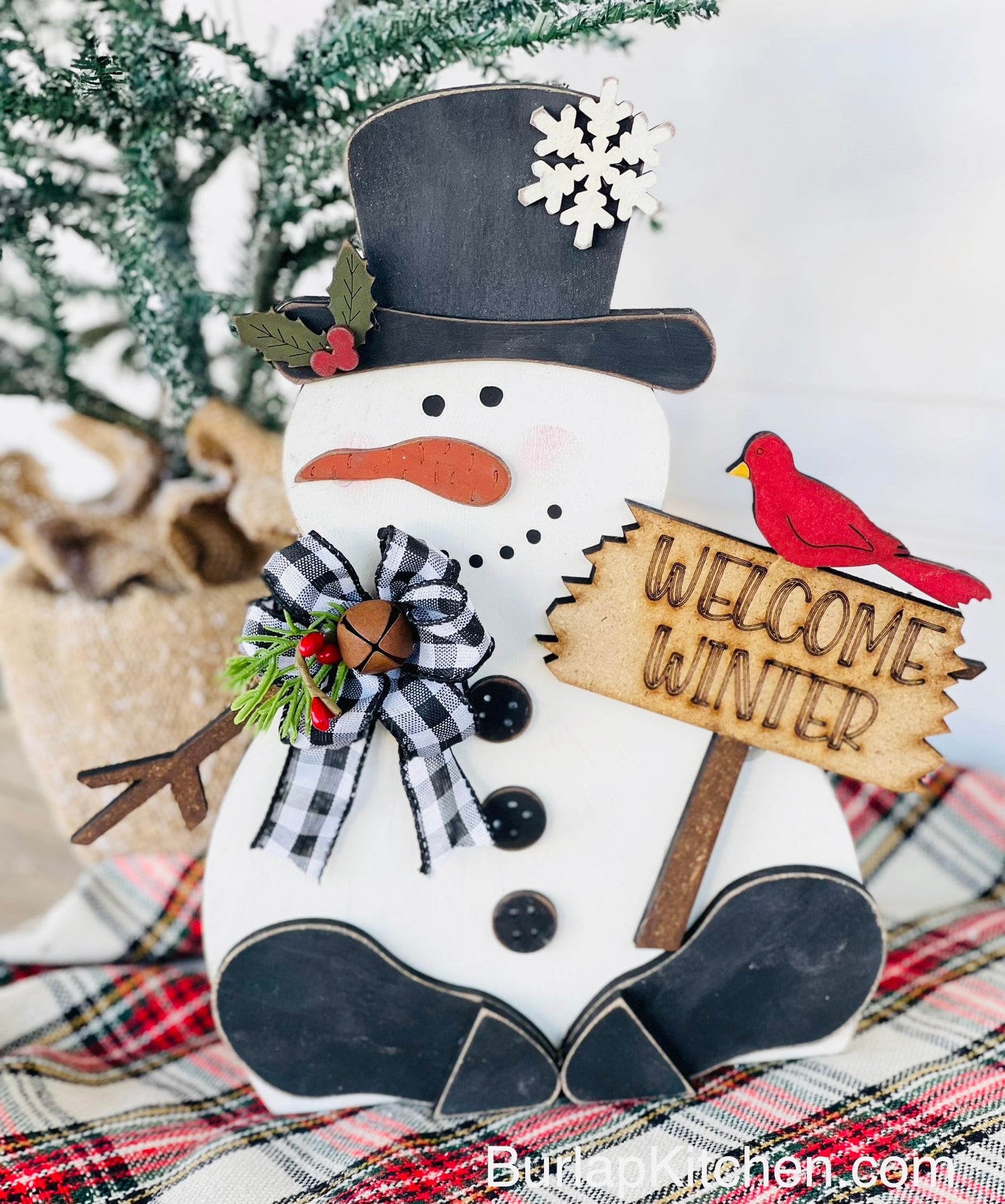 Welcome Winter Snowman Craft Kit- FREE SHIPPING