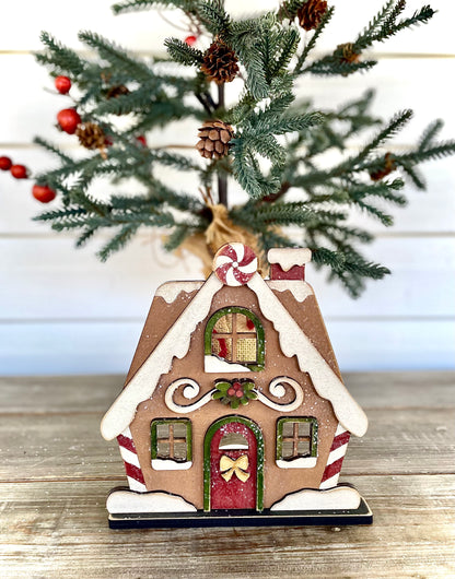 Merry Monday Gingerbread House Votive (DIY Craft Kit)
