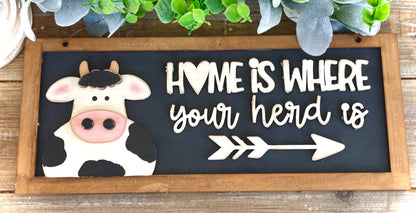 (CK) Home Is Where Your Herd Is - Craft Kit