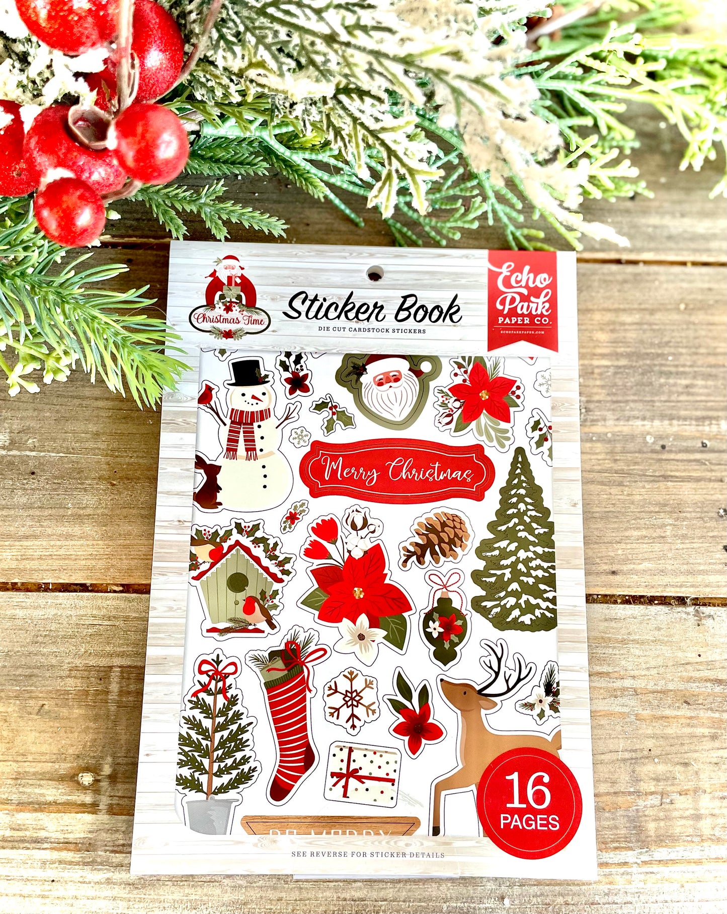 Christmas Time Sticker Book