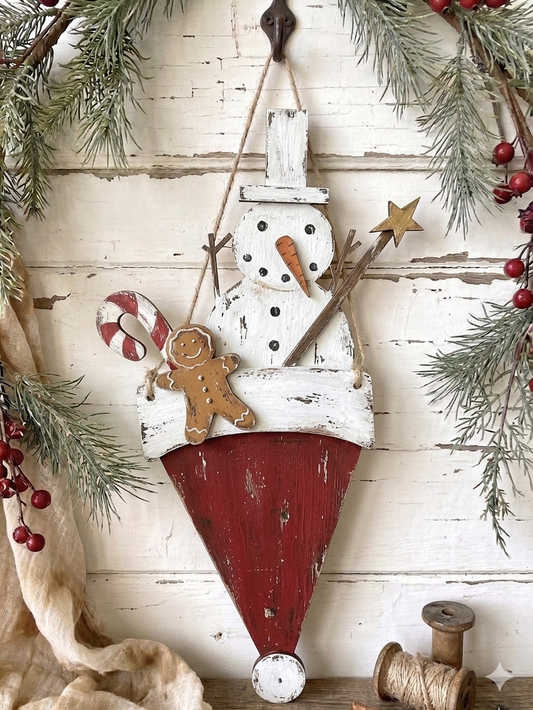 Santa’s Festive Hat Hanger - DIY Craft Kit