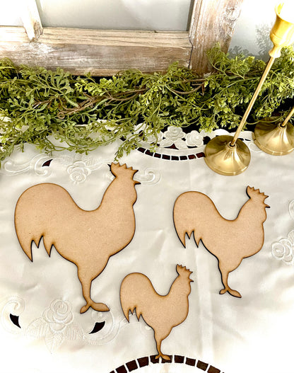 DIY Chicken Cutouts
