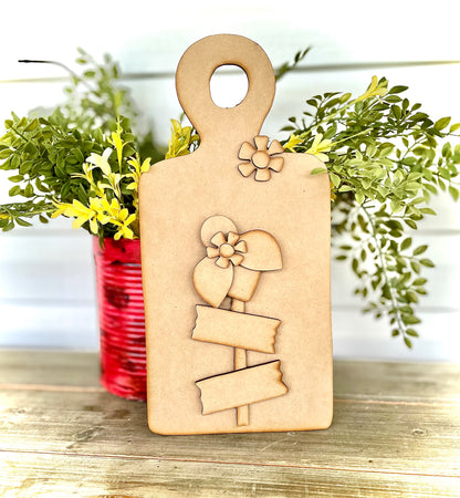 (CK) DIY Bee Sign Cutting Board