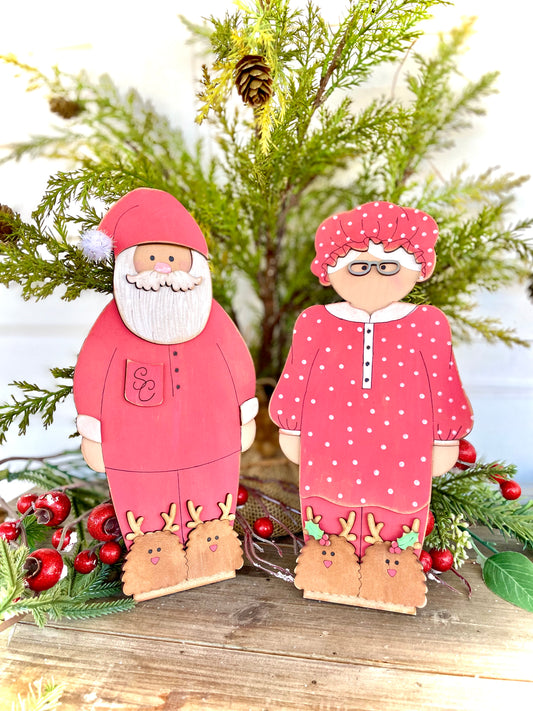 Mr. & Mrs. Claus - Stand Alone DIY Craft Kit