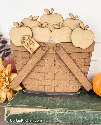 (CK) Apples (Insert only) for Interchangeable Basket - Craft Kit