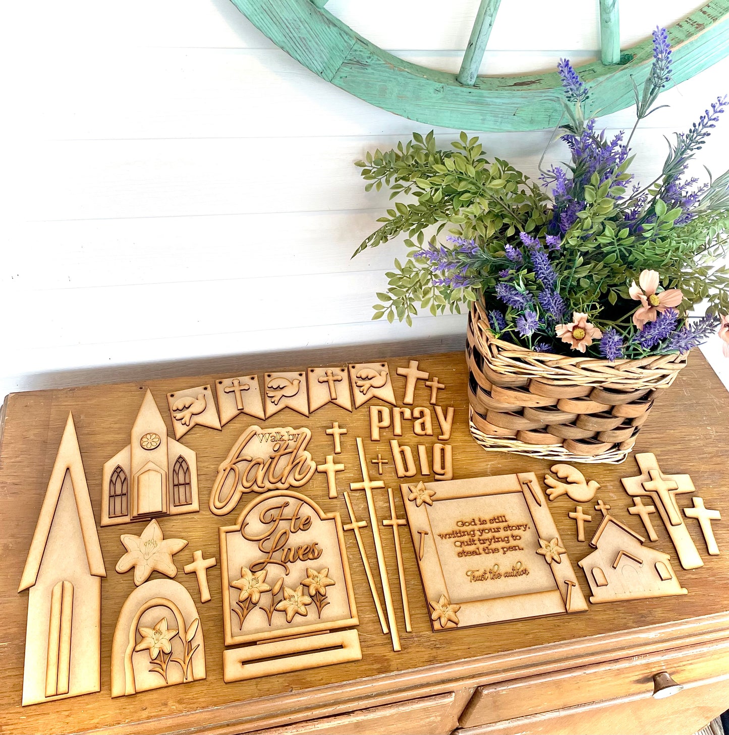 (Item#016) FER - Faith & Easter Fun Box – DIY Craft Kit