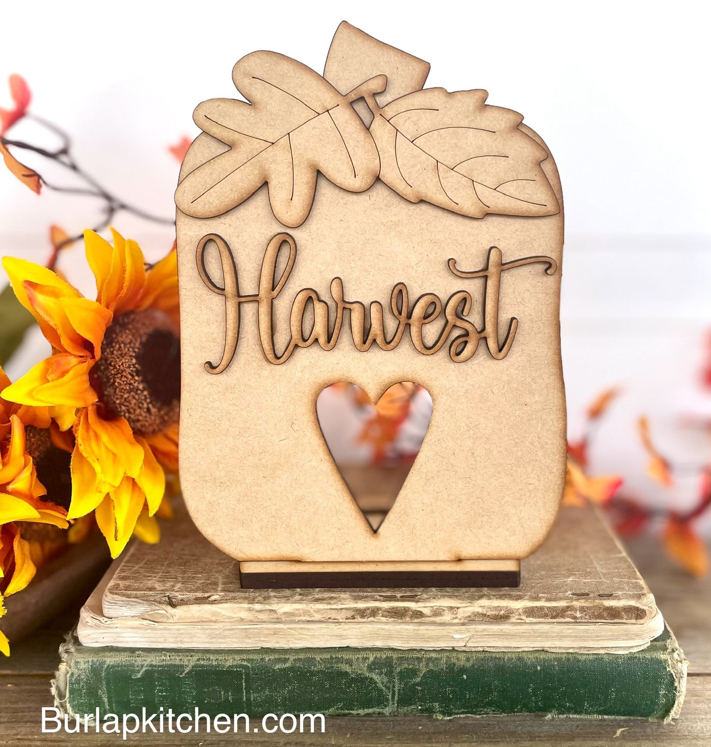 (CK) Pumpkin Harvest Tea Light Holder - Craft Kit