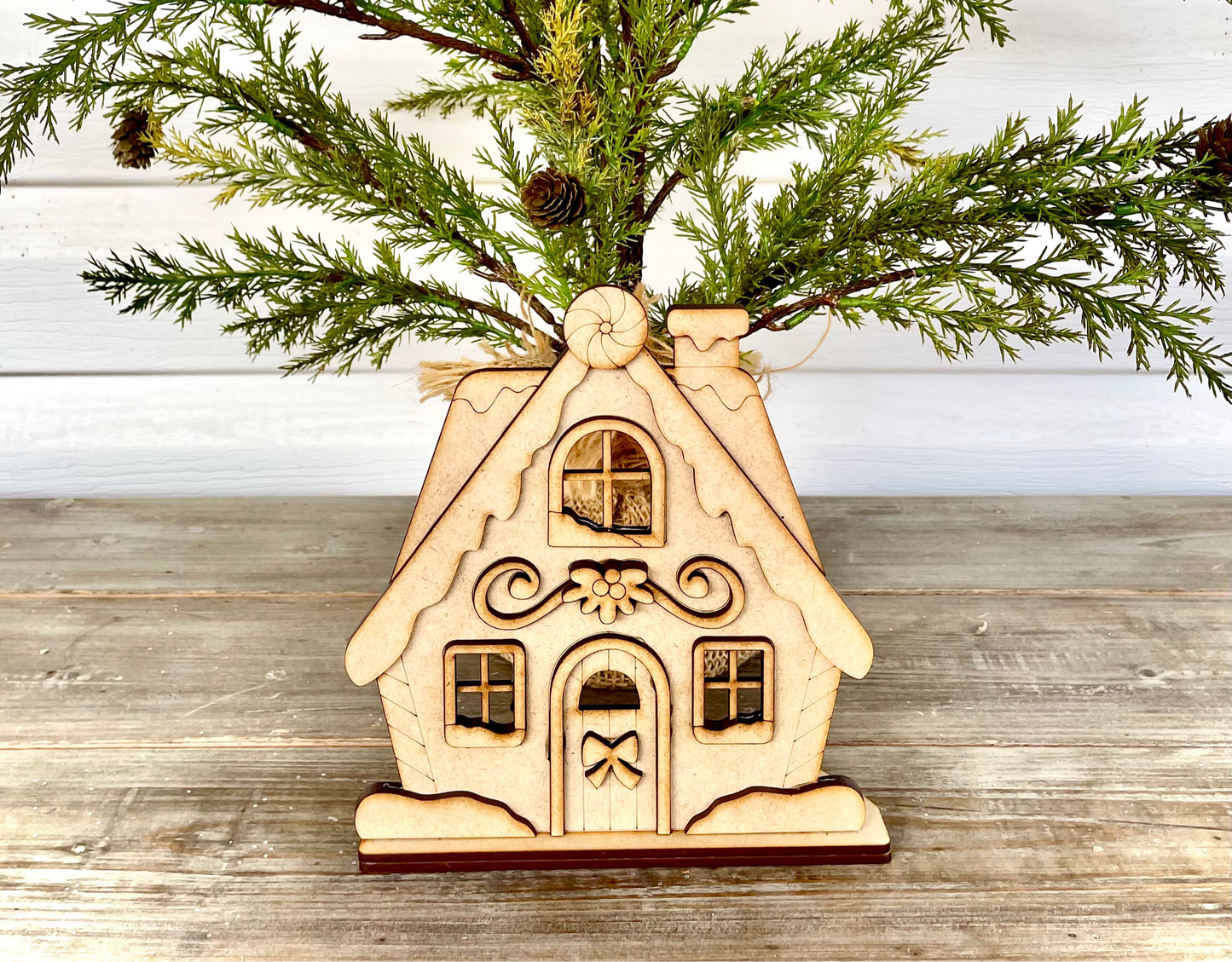 Merry Monday Gingerbread House Votive (DIY Craft Kit)