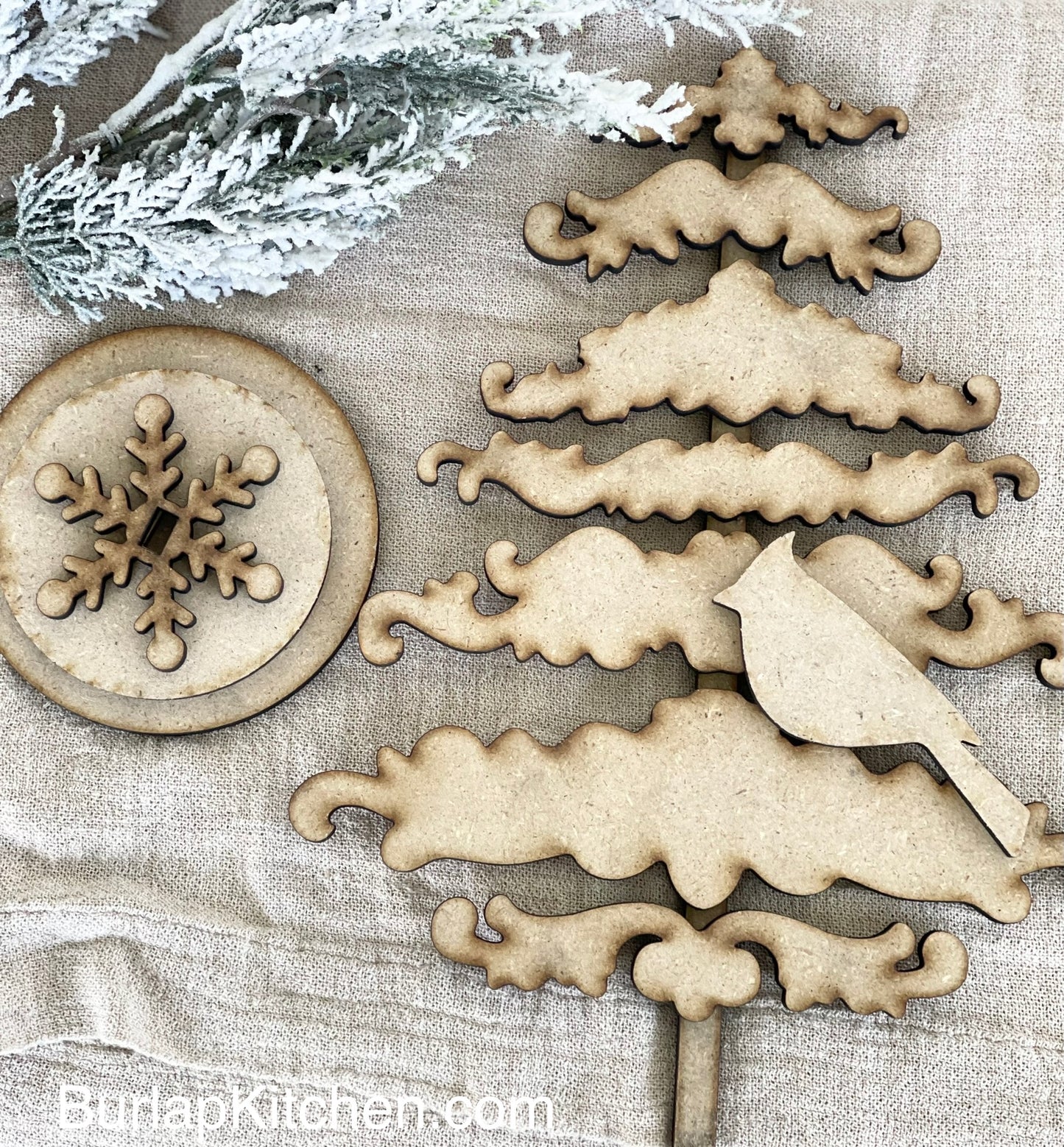 (CK) Vintage Christmas Tree - Craft Kit