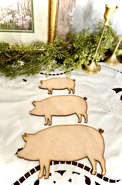 Pig Cutouts