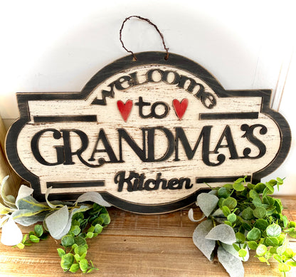 (CK) Welcome to Grandma’s Kitchen - Craft Kit