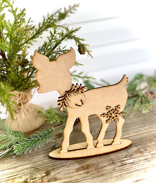 Merry Monday “Belle” the Reindeer - Stand Alone (DIY Craft Kit)