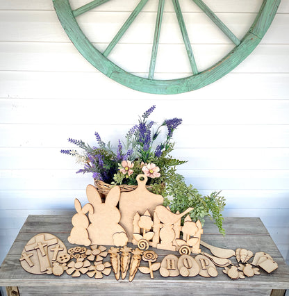 (Item#005) Hoppy Spring Fun Box - DIY Cutouts