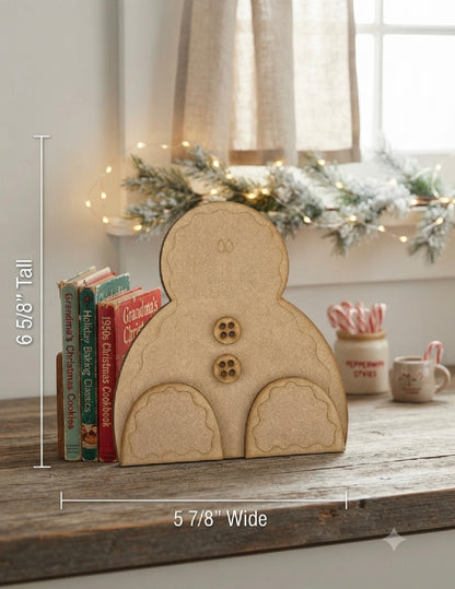 (Item#107) Fall and Christmas/Winter Besties Bundle Leaners (Scarecrow, Sammy Snowman, and Gingerbread Man) - DIY Craft Kit