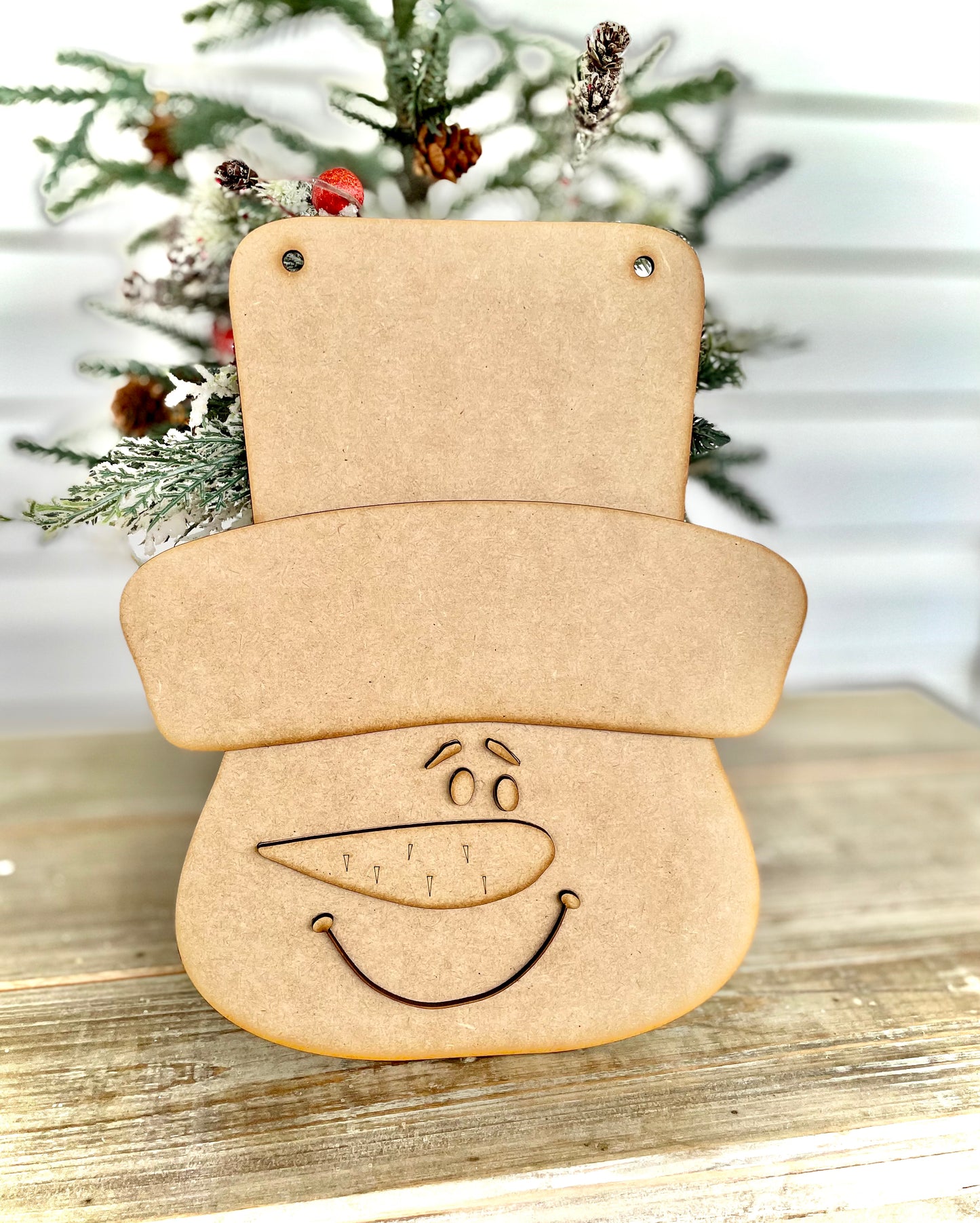 Merry Monday Happy Snowman Hanger (DIY Craft Kit)