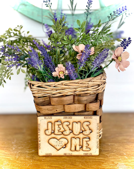 (Item#021) FER - Jesus Loves Me Puzzle - DIY Craft Kit