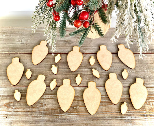 Multi-Pack Christmas Light Bulbs for Crafting