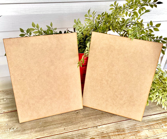 Large Rectangle Blanks for Crafting, Set of 2