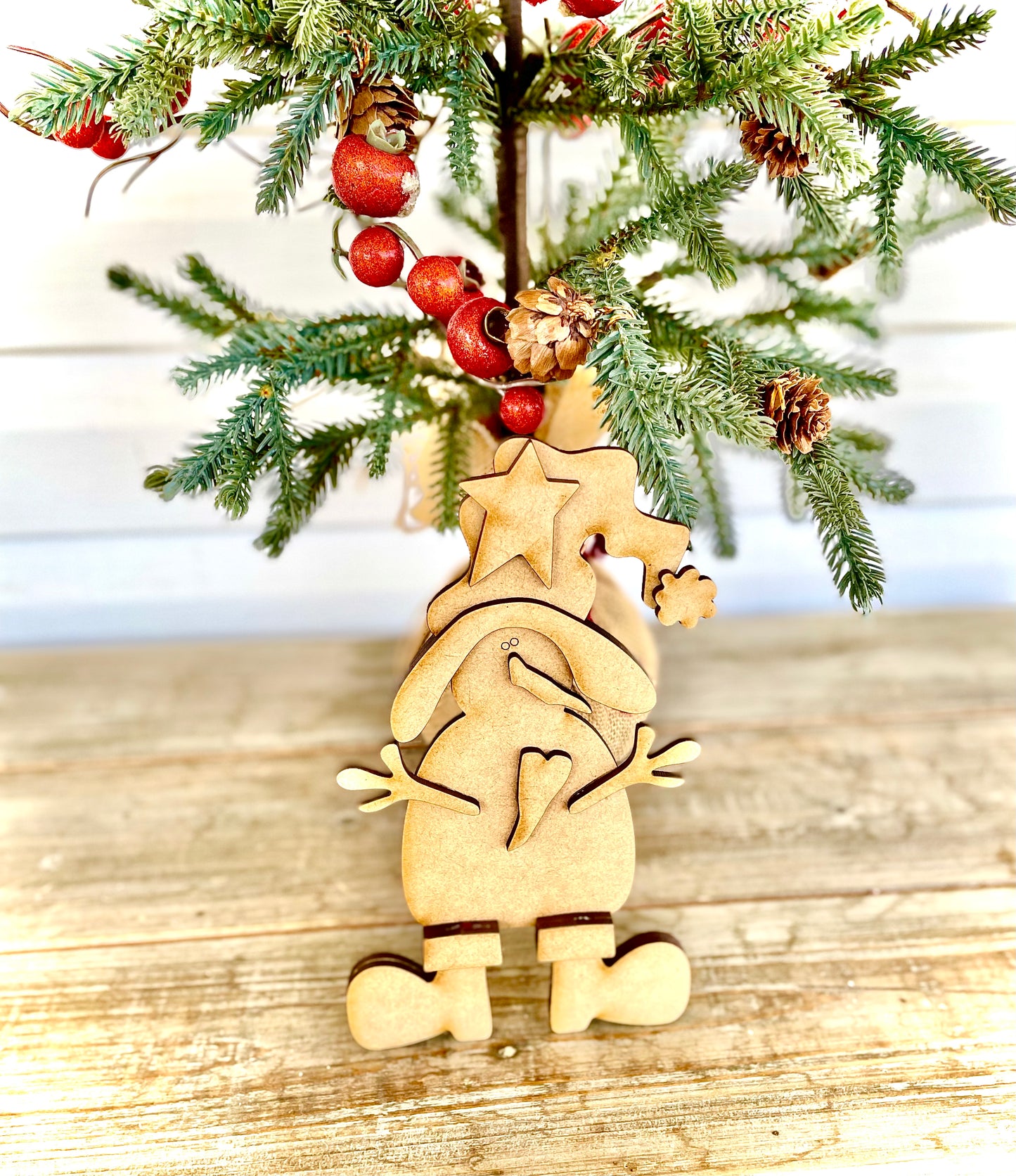 Merry Monday Mini Whimsical Snowman Leaner (DIY Craft Kit)