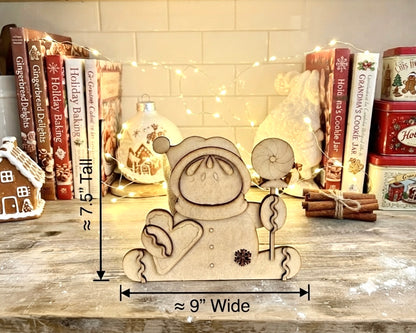Lollipop Gingerbread Man - DIY Craft Kit