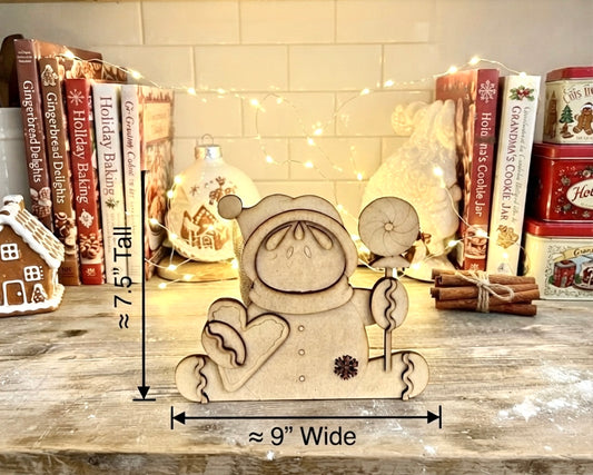 Lollipop Gingerbread Man - DIY Craft Kit