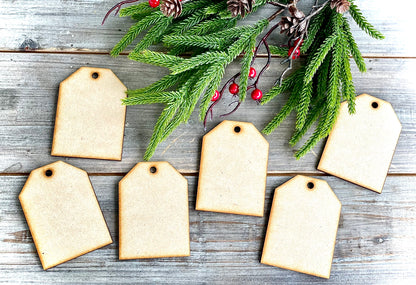 DIY Tag Blanks For Crafting, Set of 6