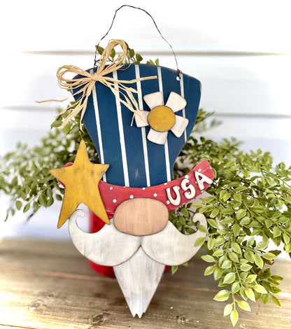 (CK) DIY Whimsical Uncle Sam Hanger