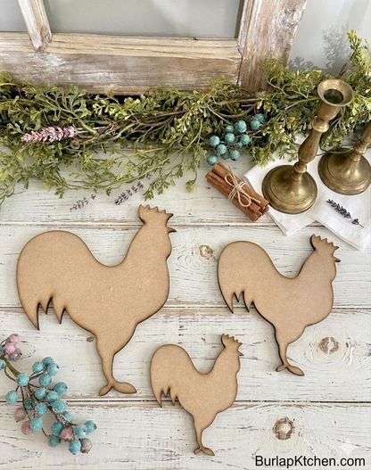 DIY Chicken Cutouts